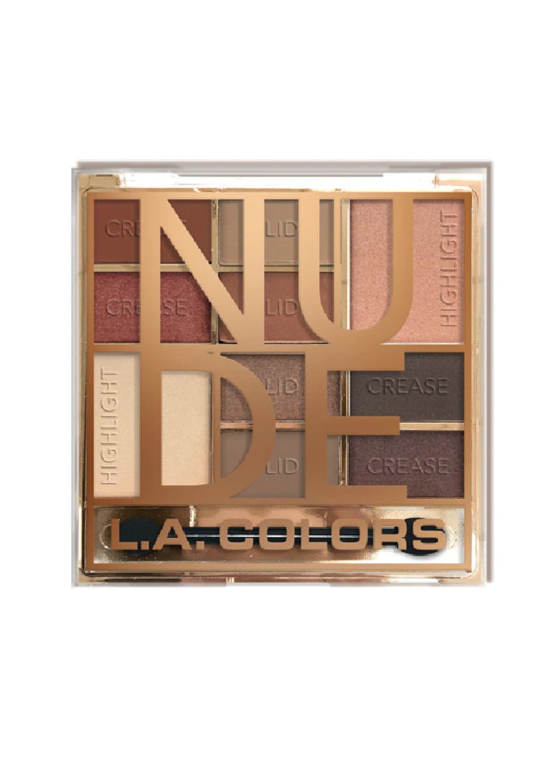L.A. Colors Color Block Eyeshadow Nude - Image 1